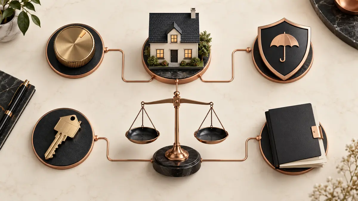 Composants d'une offre de crédit immobilier : taux, assurance, garantie et frais