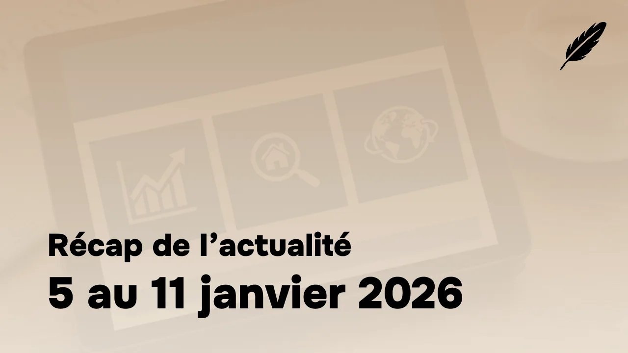 Finance et marchés : ce qu’il faut retenir du 5 au 11 janvier 2026
