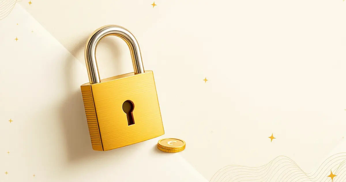 Illustration comparant différents placements à capital garanti : livrets réglementés, assurance-vie en euros et comptes à terme, avec un cadenas symbolisant la sécurité du capital