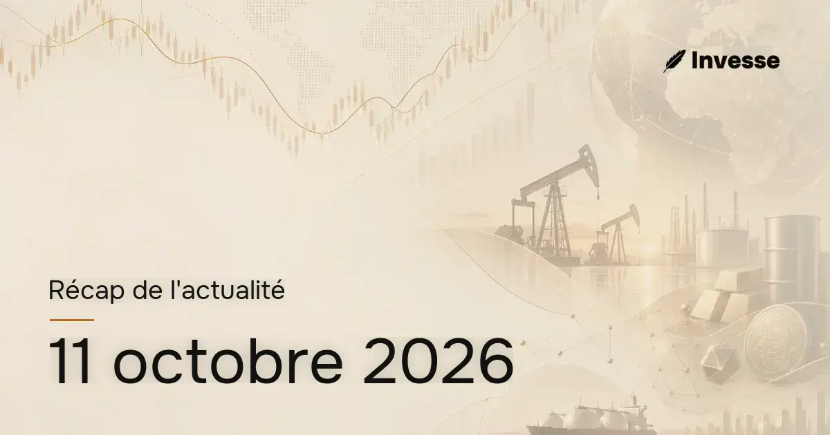 Récap de l'actualité économique et financière du 11 octobre 2026